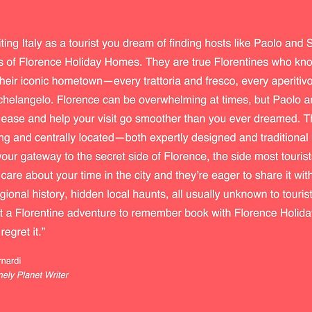 Florence Holiday Homes Santa Maria Novella Екстер'єр фото